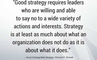 Quotable Quotes: Good Strategy