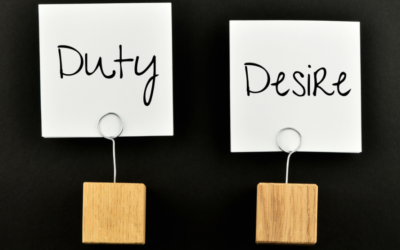 The Difference Between Duty and Desire for Associations